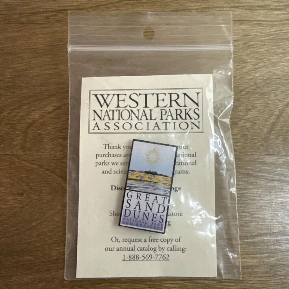 Great Sand Dunes National Park And Preserve Colorado Pin Travel Souvenir USA